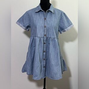Miou Muse | Dresses | Nwot Miou Muse Denim Dress S | Poshmark